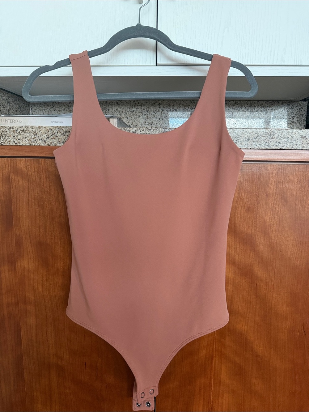 Express Kids Sleeveless One-Piece Bodysuit in Dusty Rose